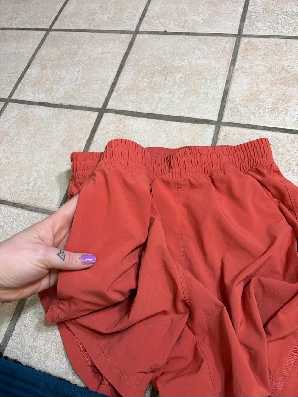 Lululemon Pace Breaker Short *Linerless *5”(Pink Punch) Size Small